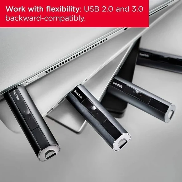 SanDisk Extreme PRO USB 3.2 Flash Bellek - 3