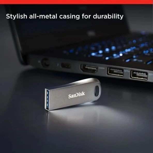 SanDisk Ultra Luxe USB 3.1 Gen 1 Flash Bellek - 2