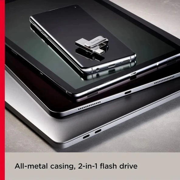 SanDisk Ultra Dual Drive Luxe USB Bellek - 2