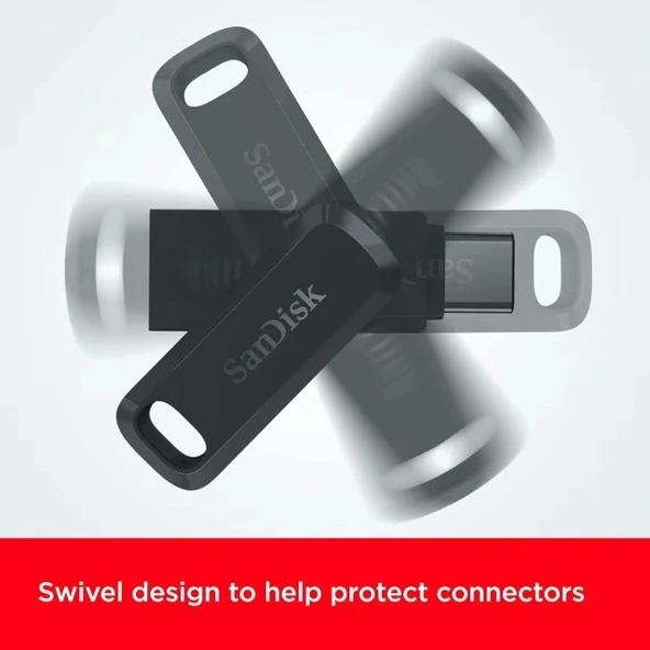 SanDisk Ultra Dual Drive Go USB Type-C Flash Bellek - 6