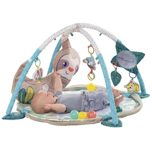 Infantino 4'ü 1 Arada Sloth Jumbo Bebek Aktivite Top Havuzu - 4