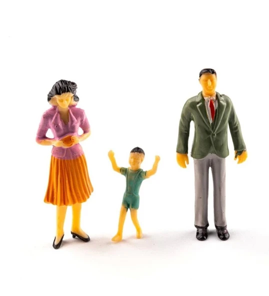 JORDANIA BOYALI INSAN AILE 1/025 76mm JE01-IB1025A - 2