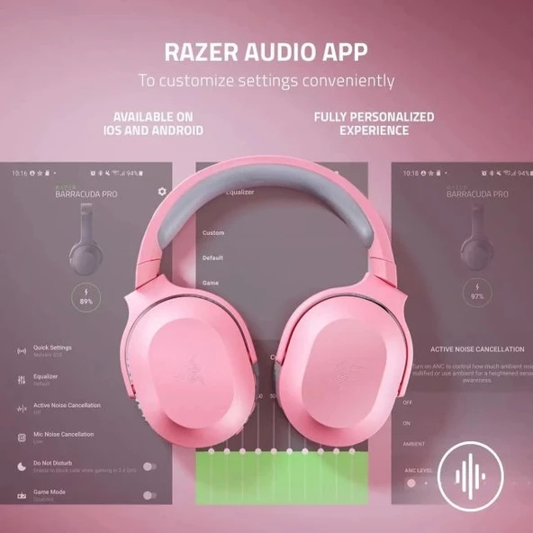 Razer Barracuda Kablosuz Oyun Kulaklığı - 6