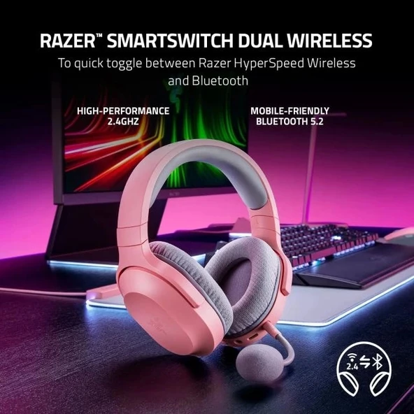Razer Barracuda Kablosuz Oyun Kulaklığı - 2