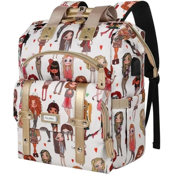Falanko Kadın Laptop Sırt Çantası  Girl