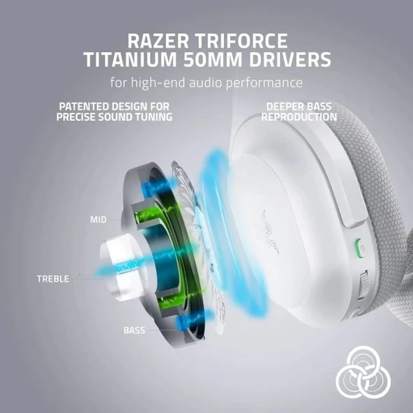 Razer Barracuda Kablosuz Oyun Kulaklığı - 4