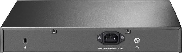 TP-Link TL-SG1016PE 8 Port 10/100/1000 Mbps Gigabit Switch - Outlet - Resim 3