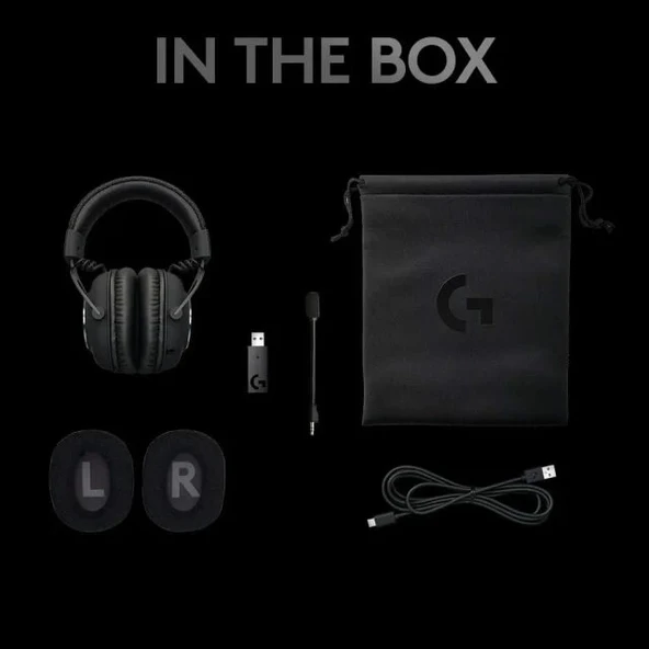 Logitech G PRO X Kablosuz Oyun Kulaklığı - 9