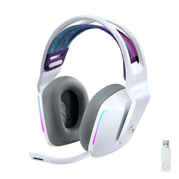 LOGİTECH G G733 LIGHTSPEED Kablosuz Oyuncu Kulaklığı - 2