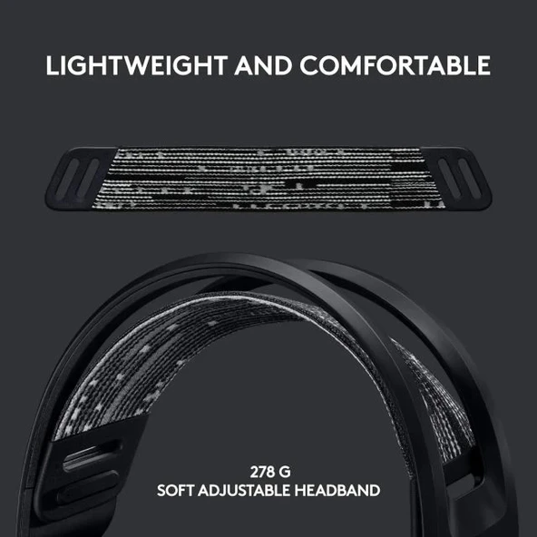 LOGİTECH G G733 LIGHTSPEED Kablosuz Oyuncu Kulaklığı - 3