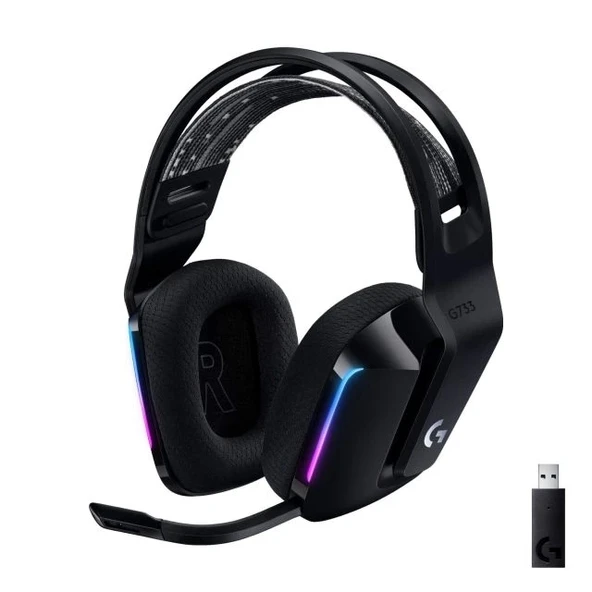 LOGİTECH G G733 LIGHTSPEED Kablosuz Oyuncu Kulaklığı - 2