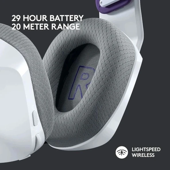 LOGİTECH G G733 LIGHTSPEED Kablosuz Oyuncu Kulaklığı - 7