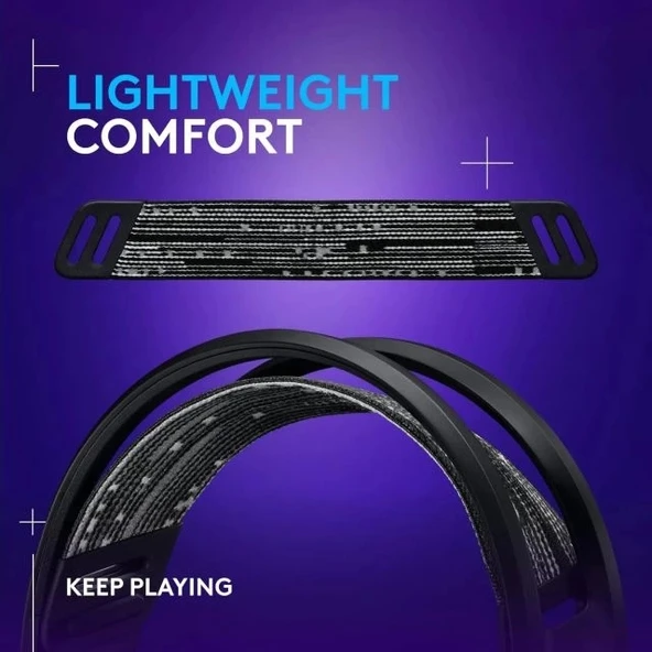 LOGİTECH G G733 LIGHTSPEED Kablosuz Oyuncu Kulaklığı - 6