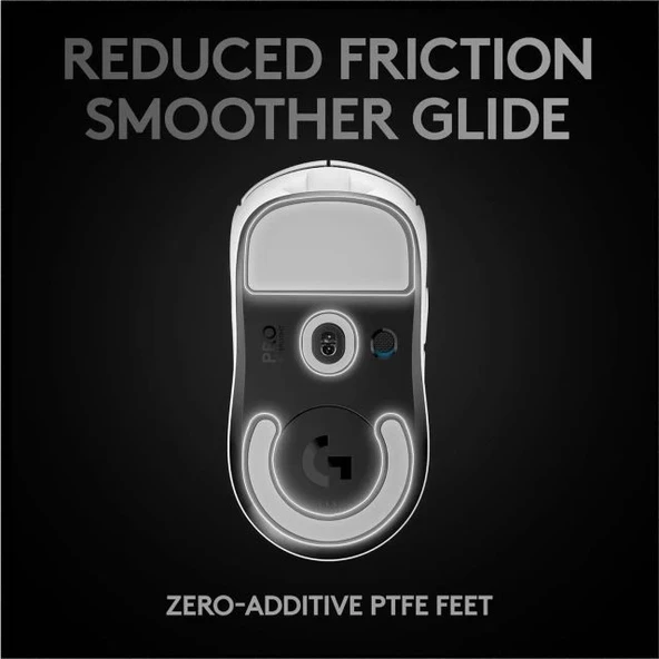 Logitech G PRO X SUPERLIGHT Ultra Hafif HERO Oyuncu Mouse - 6