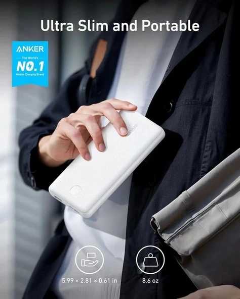 Anker Taşınabilir Şarj Cihazı 313 Power Bank 1