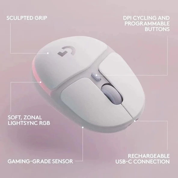Logitech G705 Kablosuz Oyuncu Mouse - 6