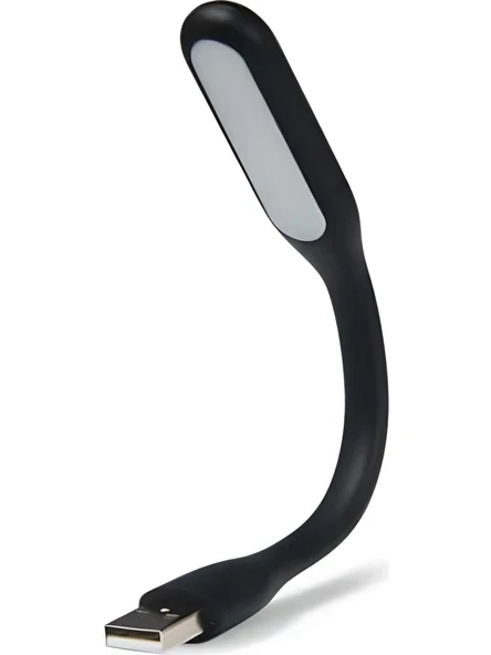 Taşınabilir Katlanabilir Parlak Işıklı Laptop Klavye Bilgisayar Araba Okuma USB LED Lamba - A06 - 2