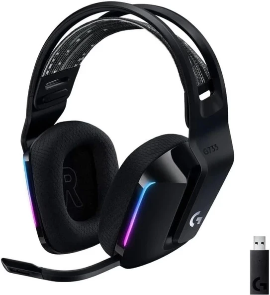 LOGİTECH G G733 LIGHTSPEED Kablosuz Oyuncu Kulaklığı - 10