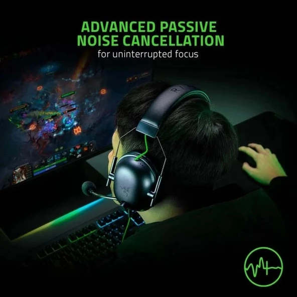 Razer BlackShark V2 X USB Kablolu Oyun Kulaklığı - 4