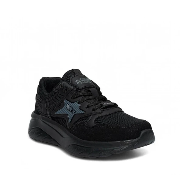 Wickers 2843 Siyah Kadın Günlük Spor Ayakkabı - 3