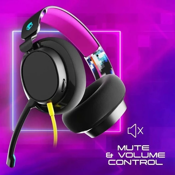 Skullcandy SLYR Kablolu Kulak Üstü Oyun Kulaklığı - 5