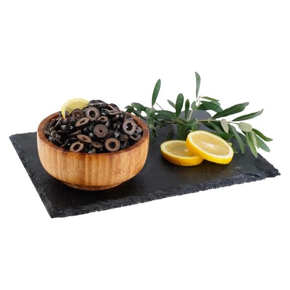 DİLİMLİ SİYAH ZEYTİN - 500 gr Paket - 5