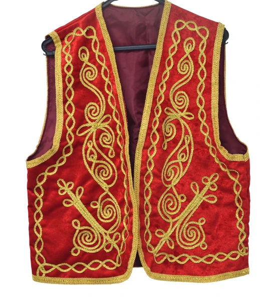 Damat Kına Gecesi Dondurmacı Osmanlı Yelek ve Fes Takımı - 2