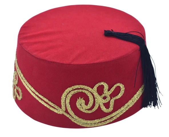 Damat Kına Gecesi Dondurmacı Osmanlı Yelek ve Fes Takımı - 4