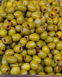 Biber Dolgulu Yeşil Zeytin - 500 gr Paket - 4
