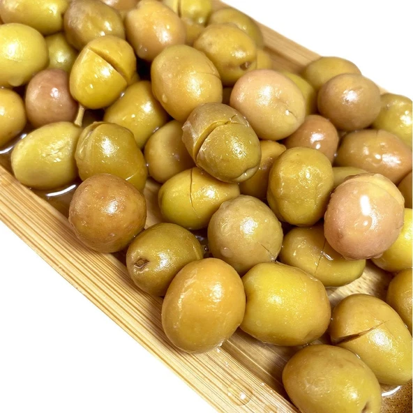 Yeşil Zeytin (KIRMA) - 500 gr Paket - 4