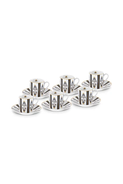 Karaca Sultan 6 Kişilik Kahve Fincanı 80 ml - 4
