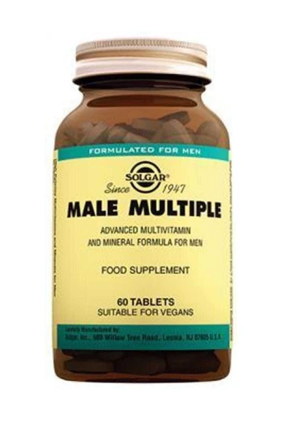 Solgar Male Multiple 60 Tablet - Resim 3