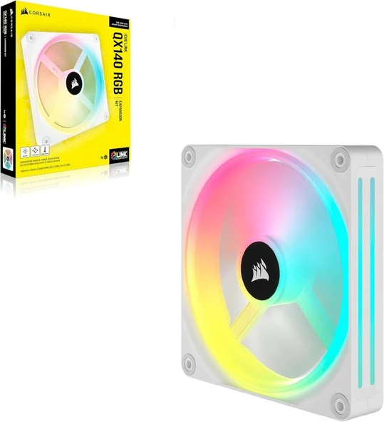 Corsair iCUE LINK QX140 RGB CO-9051007-WW 14 cm Kasa Fanı - Outlet - Resim 3