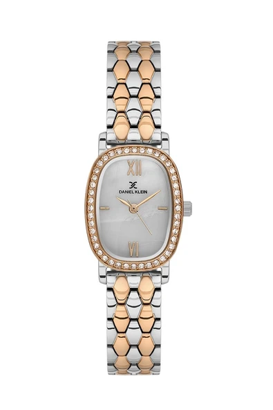 DANIEL KLEIN DK.1.13942-6 ROSE GOLD OVAL TAŞLI KADIN KOL SAATİ ürün görseli 1