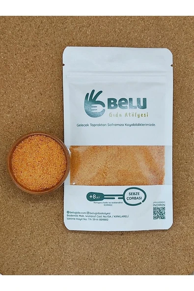 Kapya Biber Çorbası Ruşeymli 8 Ay 100 gram - 2