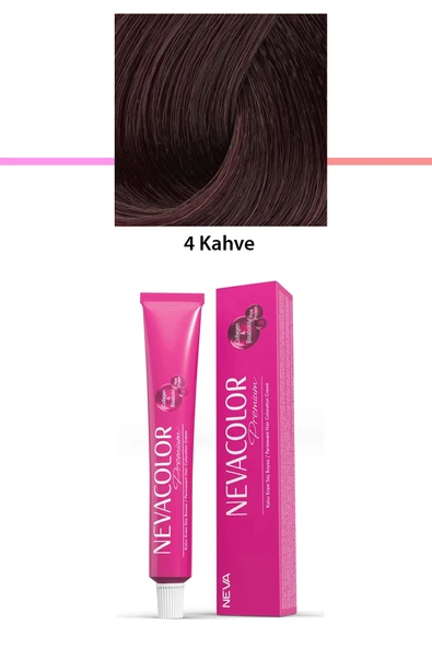 Premium 5 Açık Kahve - Kalıcı Krem Saç Boyası 50 g Tüp - 2