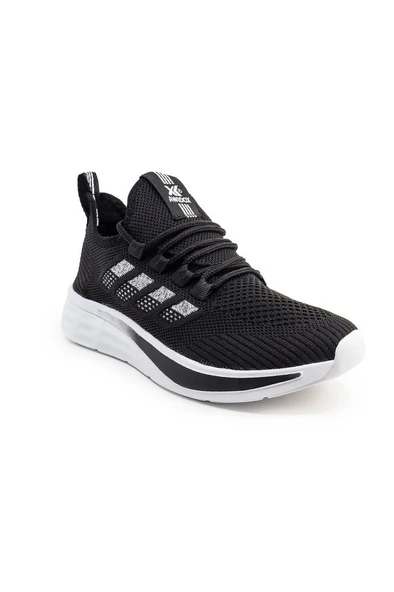 Awidox 910-25 Triko Slip-On Anatomik Sneaker Siyah Beyaz 36-40