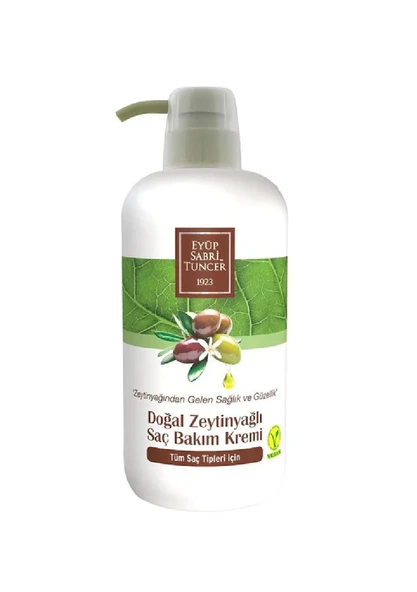 Eyüp Sabri Tuncer Doğal Zeytinyağlı Saç Kremi 600 ml - 3