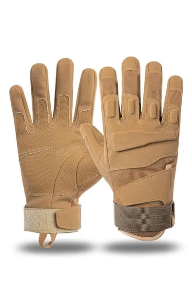 Taktik Tam Parmak Dokunmatik Eldiven-Motosiklet-Bisiklet-Spor-Outdoor-Eldiven - 9