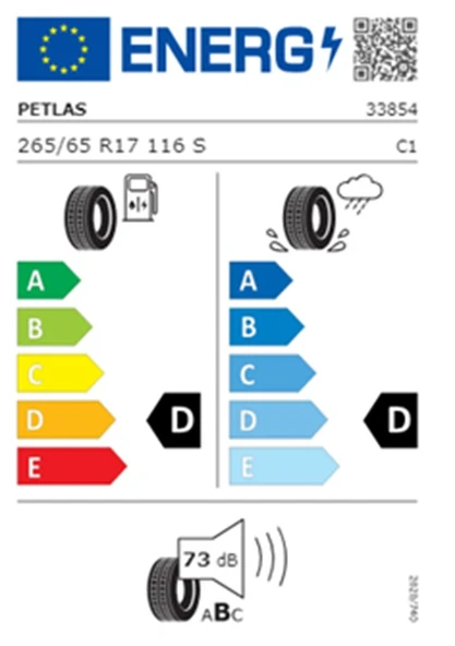 Petlas 265/65 R17 TL 116S REINF. EXPLERO A/T PT421 SUV Yaz Lastiği (Üretim Tarihi:2025) 338542025 - Resim 2