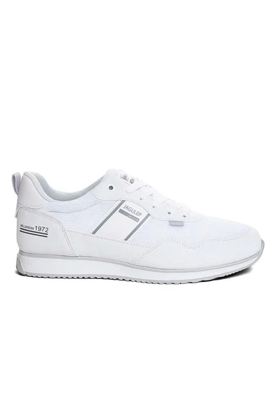 Jagulep Bugatti Deri Anorak Anatomik Erkek Sneaker Beyaz Buz - 2