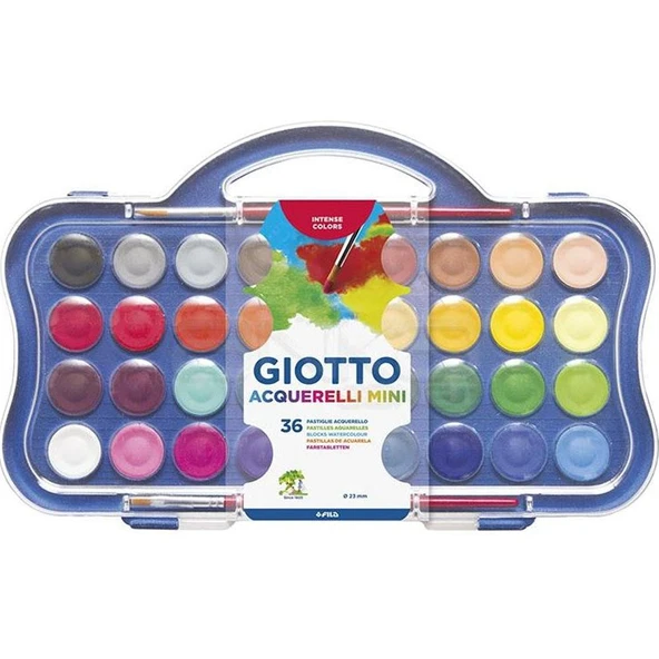 Giotto Sulu Boya Acquarell Blocks 23 MM 36 Lı 352700 - 1