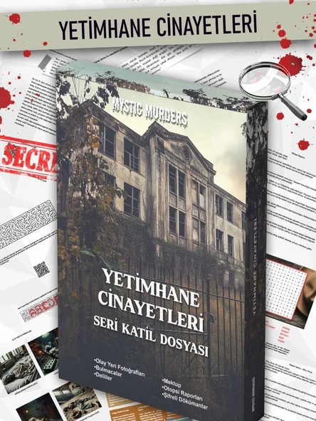 DEDEKTİF VAKA ÇÖZME OYUNU YETİMHANE CİNAYETLERİ SERİ KATİL DOSYASI