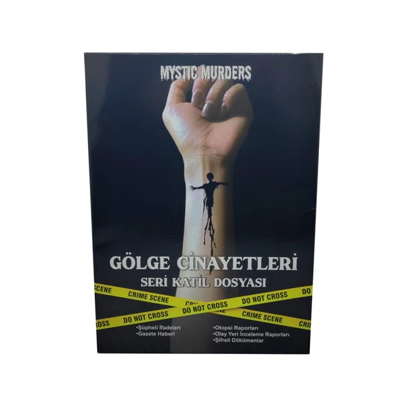 DEDEKTİF VAKA ÇÖZME OYUNU GÖLGE CİNAYETLERİ DOSYASI