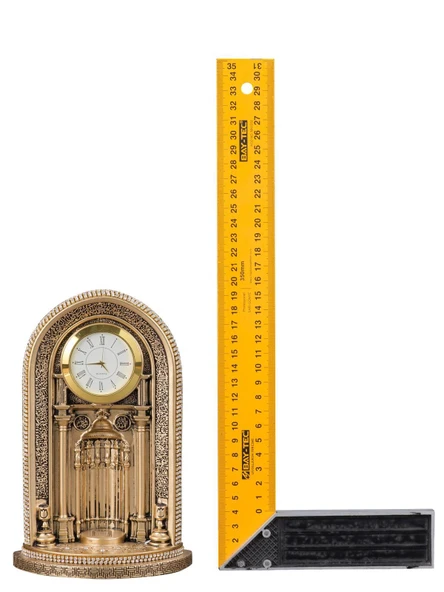 SAATLİ MİHRAP BOYTU ORTA BOY SARI RENK BİBLO - 4