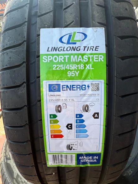 225/45R18 95Y XL LİNGLONG SPORT MASTER yaz lastiği 2025