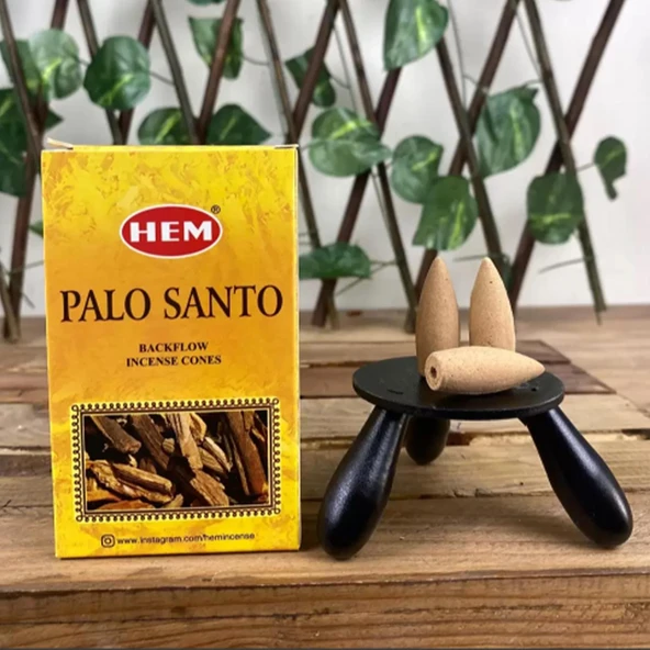 PALO SANTO BACK FLOW GERİ AKIŞ TÜTSÜ 10 LU