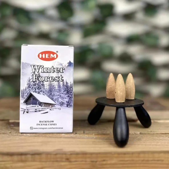 WİNTER FOREST KIŞ ORMANI BACK FLOW GERİ AKIŞ TÜTSÜ 10 LU