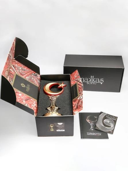 TÜRKBOYTU BATTAL BOY ANTİK SARI RENK BİBLO - 6