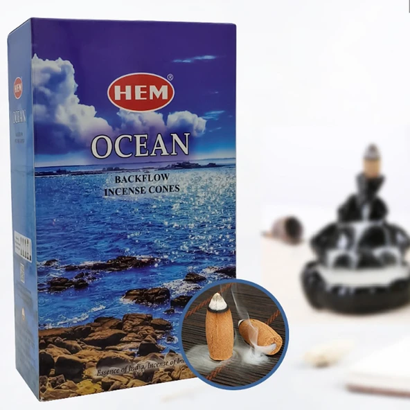 OCEAN-OKYANUS KOKULU BACK FLOW GERİ AKIŞ TÜTSÜ 10 LU